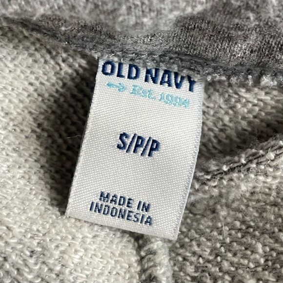 Old Navy Heather Gray Sweatshirt Dress with Elastic Waistband (Size: Small) - Picture 6 of 10